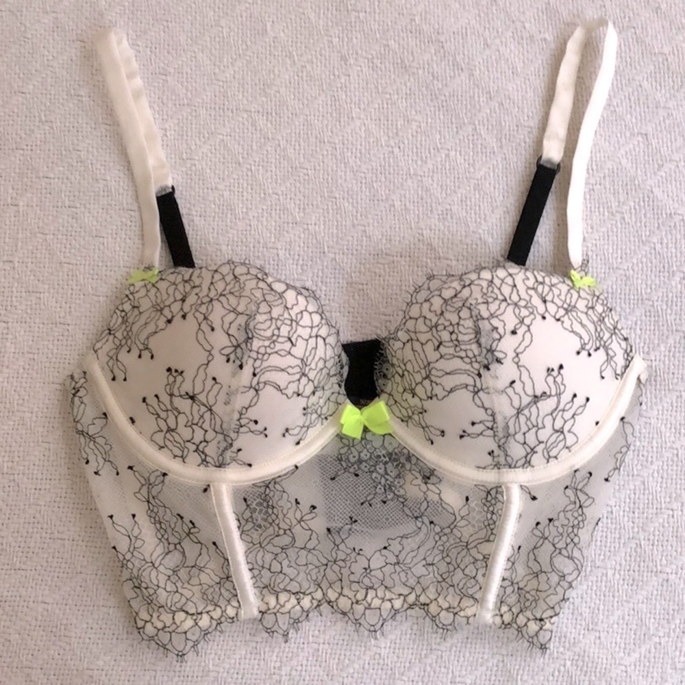 VS Push-up Corset Crop Top Bra